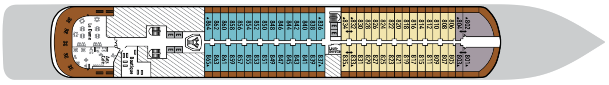 Deck 8 plan